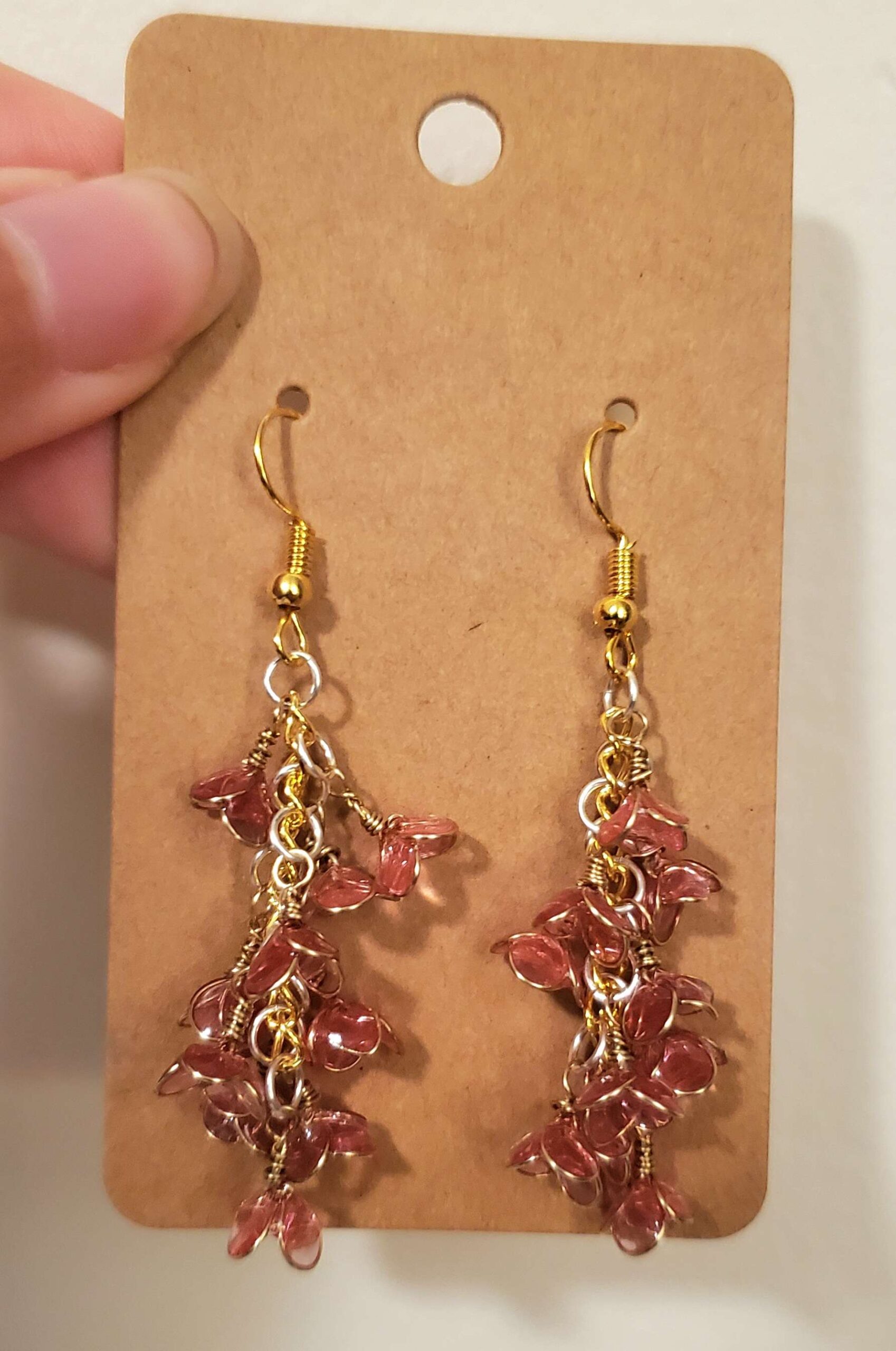 Tiny flower earrings